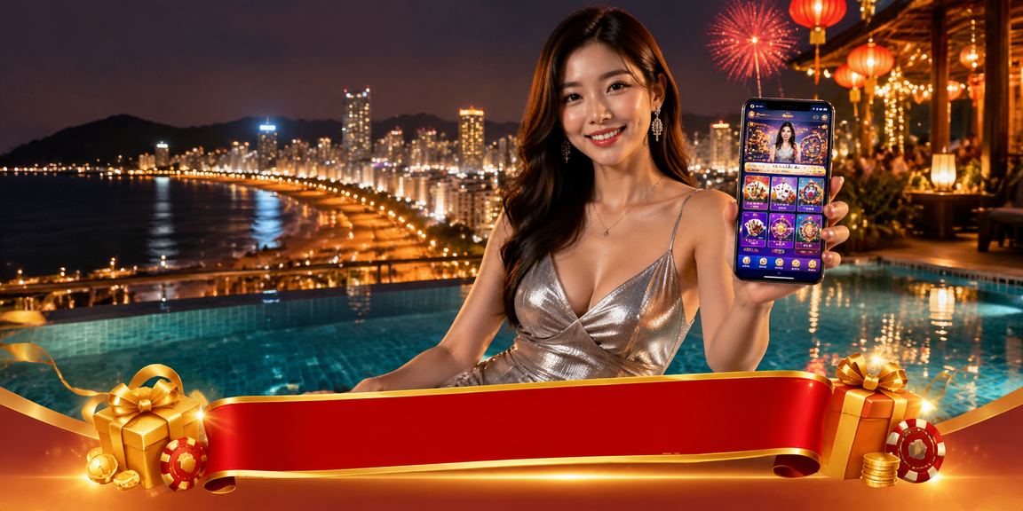 Người dùng trải nghiệm ứng dụng casino tại chợ đêm Quy Nhơn